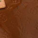 LOUIS VUITTON Louis Vuitton Verni Tompkins Square Bronze Boston Bag Bronze M91103 Ladies Handbag C Rank Used Ginzo