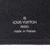 LOUIS VUITTON Louis Vuitton Taiga Portobier 3 Carte Credit Ardoise (Black) M30452 Men's Leather Bi-Fold Wallet A Rank Used Ginzo