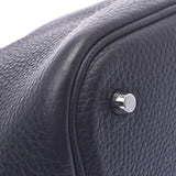 HERMES Hermes Picotan Lock GM Black □P Engraved (around 2012) Ladies Taurillon Clemence Handbag A Rank Used Ginzo