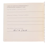 LOUIS VUITTON ルイヴィトン タンブール 10Pダイヤ Q12MG レディース SS/革 腕時計 クオーツ 赤系文字盤 Aランク 中古 銀蔵