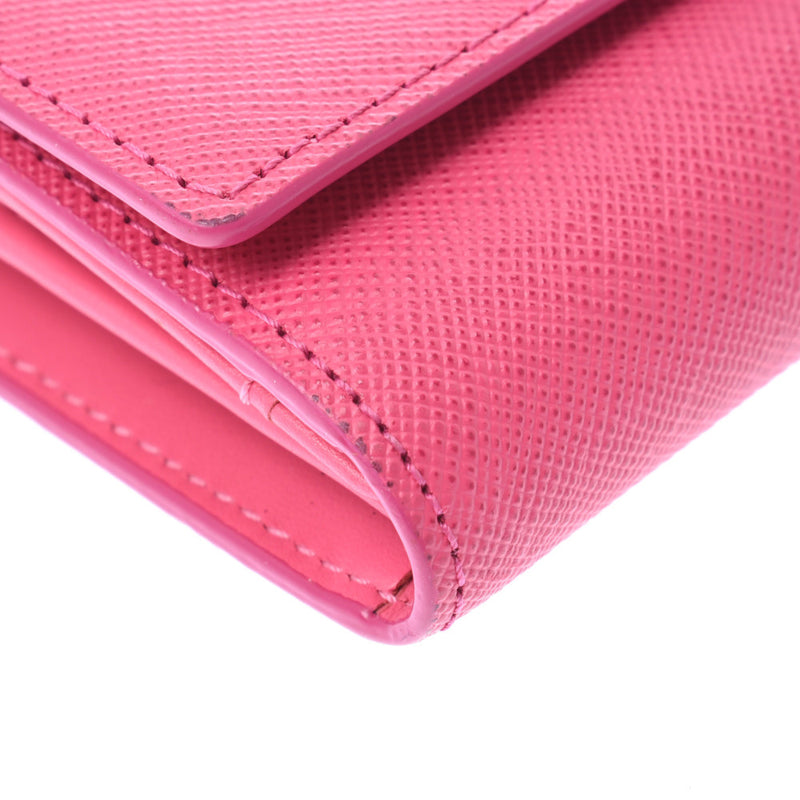 MCM ピンク 三つ折り財布 財布 レディース - 小物