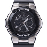 CASIO カシオ BABY-G BGA-110 レディース 樹脂 腕時計 クオーツ 黒文字盤 ABランク 中古 銀蔵