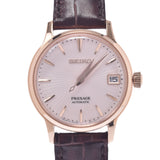 SEIKO Seiko PRESAGE SRRY028/4R35-02T0 Ladies GP/Leather Watch Automatic winding Pink Dial A Rank Used Ginzo