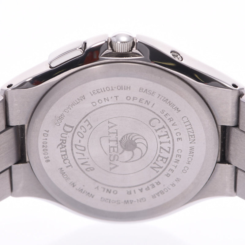 Citizen titanium Eco Drive gn-4w-s Mens Titanium Watch