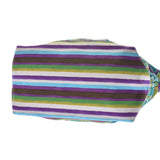 ETRO, Etro, green pajee, green/Purple unsex canvas, Tot bag, AB, used, used silver razor.