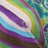 ETRO绿色/紫色中性帆布手提袋AB等级二手Ginzo