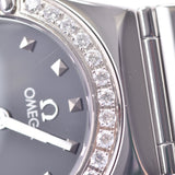 OMEGA オメガコンステレーションミニダイヤベゼル 1465.51 Lady's SS watch quartz lindera board A rank used silver storehouse