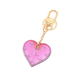 LOUIS VUITTON 路易威登波尔图克雷特魅力袋魅力粉红色 M69016 中性钥匙串 A 级二手银藏