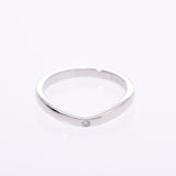 CARTIER Ballerina Wedding Ring 3P Diamond #47 No. 7 Ladies Pt950 Platinum Ring/Ring A Rank Used Ginzo