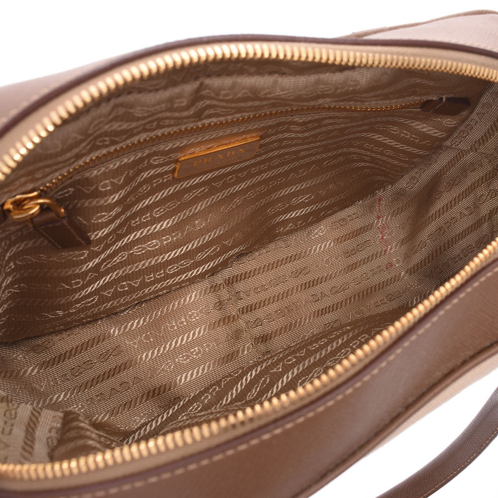 プラダ ベージュ/茶 GP金具 レディース ハンドバッグ BN1113 PRADA