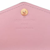 LOUIS VUITTON Louis Vuitton Verni 6 consecutive key case Rose Ballerine M61233 Ladies key case AB rank used silver store