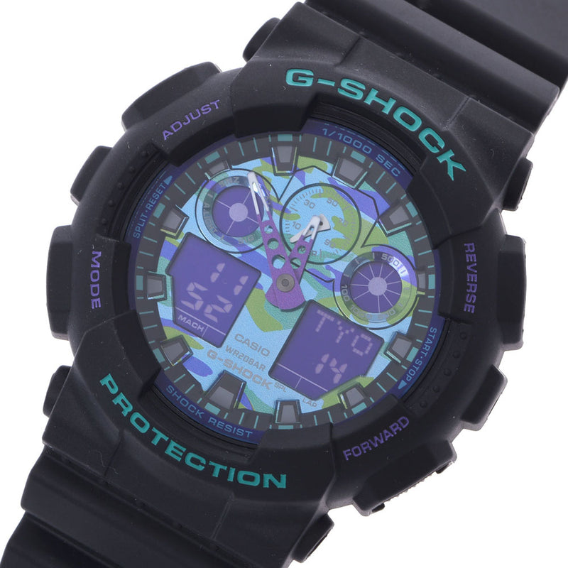 カシオG-SHOCK 黒/紫 メンズ 腕時計 GA-100BL CASIO 中古 – 銀蔵オンライン