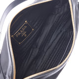 PRADA Prada One Shoulder Bag Black Gold Metal Fittings BR4320 Ladies Nylon/Leather Semi Shoulder Bag AB Rank Used Ginzo