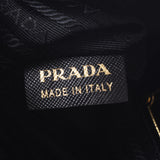 PRADA Prada One Shoulder Bag Black Gold Metal Fittings BR4320 Ladies Nylon/Leather Semi Shoulder Bag AB Rank Used Ginzo