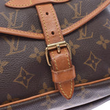 30 LOUIS VUITTON ルイヴィトンモノグラムソミュール brown M42256 unisex shoulder bag B ranks used silver storehouse