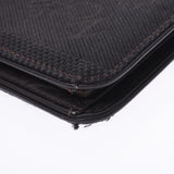 LOUIS VUITTON Louis Vuitton damierien portovie9 Caltex perpetual black M93548 men's wallets B rank used silver