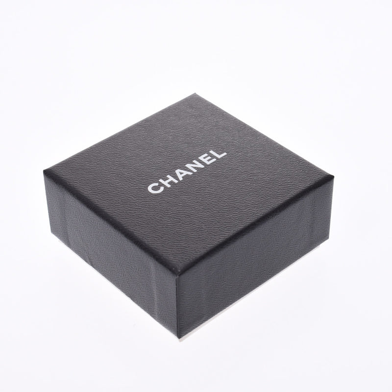 CHANEL シャネル ココマーク 01年モデル 白/茶 レディース プラスチック ピアス ABランク 中古 銀蔵