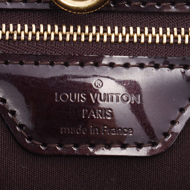LOUIS VUITTON ルイヴィトンヴェルニウィルシャー PM ARA mantle M93641 Lady's handbag B rank used silver storehouse
