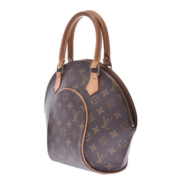 LOUIS VUITTON Louis Vuitton Monogram Ellipse PM Brown M51127 Ladies Handbag B Rank Used Ginzo