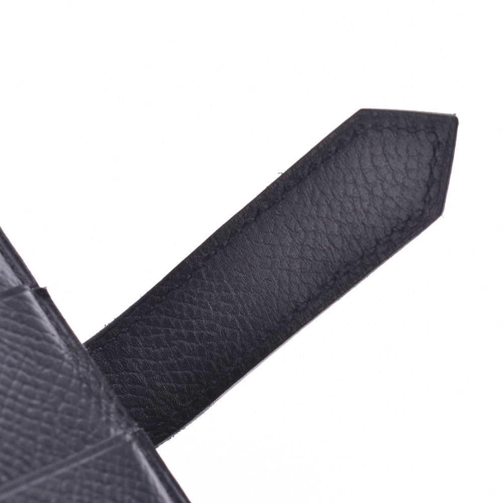 エルメス べアンスフレT刻印ブラック 黒シルバー金具Hermes 財布 長財布 エルメス 長財布 ベアンスフレ ブラック/モノクローム金具