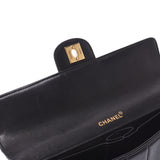 CHANEL Chanel,Choco Bar,Chain Shoelder Bag,Black,Gold Gold,Ladies,Lambskin,肩袋B Rank,使用银器