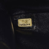 Chanel chocolate bar chain shoulder bag black gold metallic Womens suede shoulder bag B
