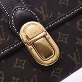 ●「LOUIS VUITTON = Louis VUITTON = Monogram IDIL = Porto Foyuyusara = Huzan M63006 = Unisex Canvas/Leather Long Purse AB Rank used silverware