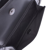 CHANEL シャネル マトラッセ チェーンショルダーバッグ ダークグレー アンティーク調シルバー金具 レディース レザー/ハラコ ショルダーバッグ Bランク 中古 銀蔵