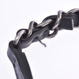 CHANEL シャネル マトラッセ チェーンショルダーバッグ ダークグレー アンティーク調シルバー金具 レディース レザー/ハラコ ショルダーバッグ Bランク 中古 銀蔵