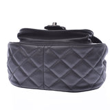 CHANEL シャネル マトラッセ チェーンショルダーバッグ ダークグレー アンティーク調シルバー金具 レディース レザー/ハラコ ショルダーバッグ Bランク 中古 銀蔵