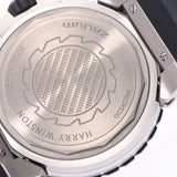 HARRY WINSTON ハリーウィンストン オーシャンスポーツ クロノ OCSACH44ZZ001 メンズ ザリウム/ラバー 腕時計 自動巻き ブラックスケルトン文字盤 Aランク 中古 銀蔵