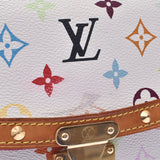 LOUIS VUITTON Multicolored Sologne Bron (White) M92661 Ladies Monogram Multicolored Shoulder Bag B Rank Used Ginzo