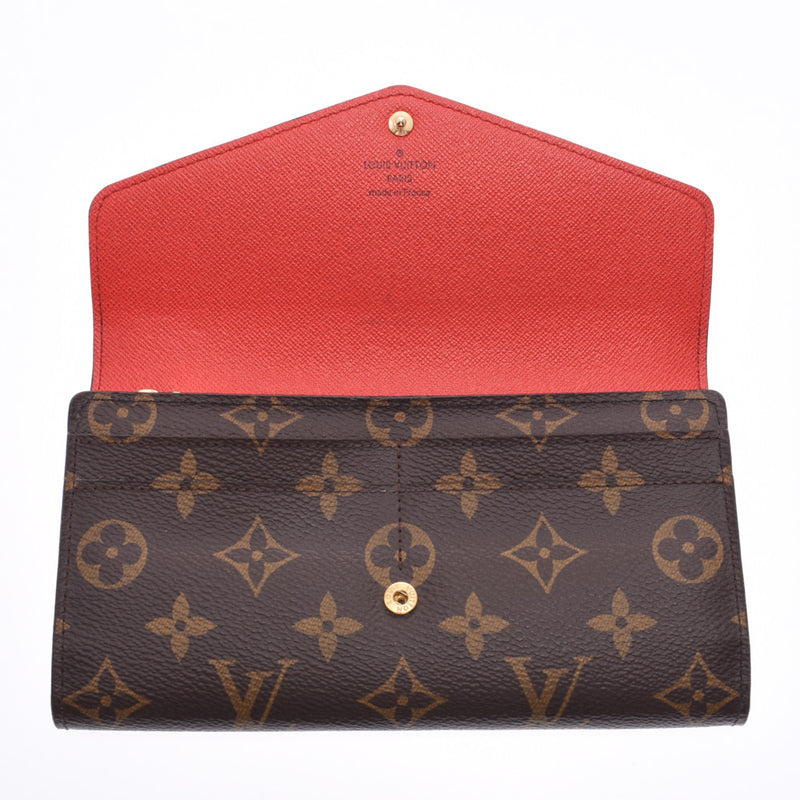 ルイヴィトンポルトフォイユ サラ 14145 コクリコ ユニセックス モノグラムキャンバス 長財布 M62236 LOUIS VUITTON 中古 –  銀蔵オンライン