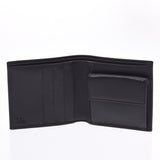 GUCCI Gucci Pattern Compact Wallet Outlet Black 150413 Men's Nylon/Leather Folded Wallet Shin-Do Used Ginzo