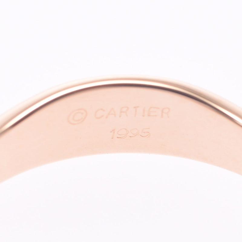 [Summer Selection Recommended] Cartier Cartier Love Milling Three Color # 56 16 Ladies K18 YG / PG / WG Ring / Ring A-Rank Used Silgrin