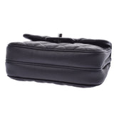 CHANEL シャネル ミニマトラッセ チェーンショルダーバッグ 黒 シルバー金具 レディース キャビアスキン ショルダーバッグ 新同 中古 銀蔵