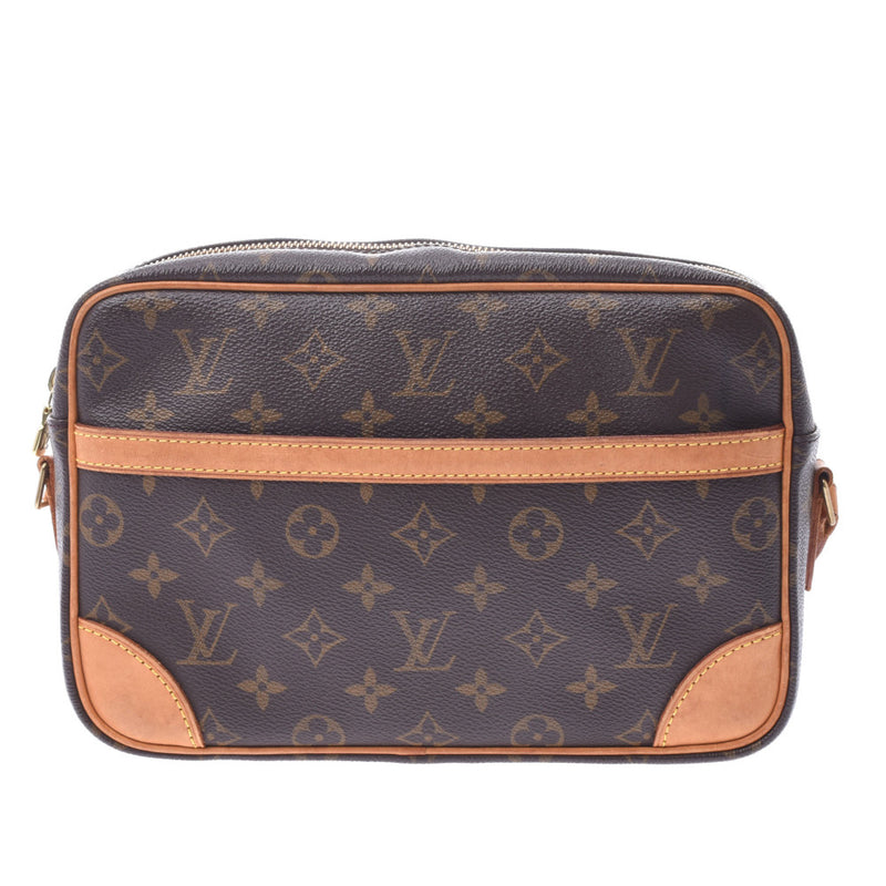 LOUIS VUITTON, Louviton, trokadero S Brown, M51274, M51274, Unsex, Canvas, shoulder bag, shoulder B, rank used, silver.