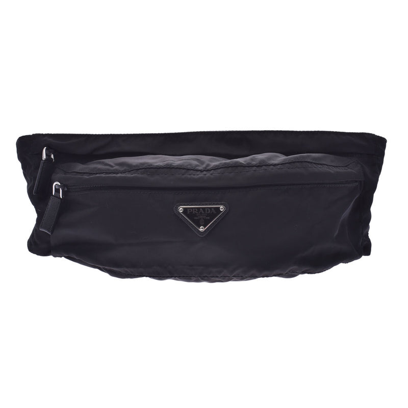 Prada Waist Pouch Black Men s Nylon Waist Bag PRADA Used