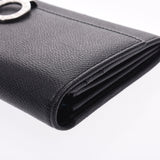 BVLGARI Burghali, two wallets, black silver, black silver, cash, cash, length, purse, purse, AB, AB, used, silver,