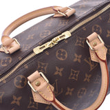 LOUIS Vuitton Louis Vuitton monogram speedy bandriere 30 Brown M41112 unisex monogram canvas handbag Shindo used silver