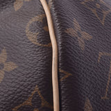 LOUIS Vuitton Louis Vuitton monogram speedy bandriere 30 Brown M41112 unisex monogram canvas handbag Shindo used silver