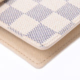 LOUIS VUITTON Louis Vuitton Damier Azur Agenda PM White R20706 Unisex Damier Zulu Canvas Notebook Cover B Rank Used Ginzo