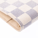 LOUIS VUITTON Louis Vuitton Damier Azur Agenda PM White R20706 Unisex Damier Zulu Canvas Notebook Cover B Rank Used Ginzo
