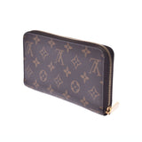 LOUIS VUITTON Louviton, Monogram, Dippeting, brown, M42616, Wallet, wallet, wallet, AB, used silver storehouse.