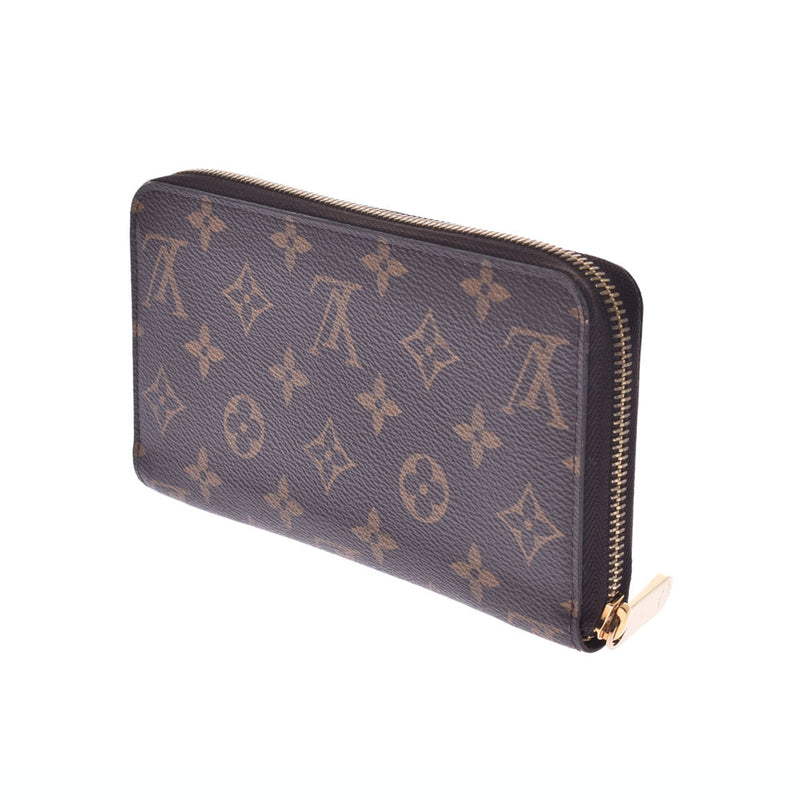 LOUIS VUITTON Louviton, Monogram, Dippeting, brown, M42616, Wallet, wallet, wallet, AB, used silver storehouse.