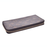 LOUIS VUITTON Louviton, Monogram, Dippeting, brown, M42616, Wallet, wallet, wallet, AB, used silver storehouse.