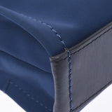 TUMI Tumi navy blue men's nylon/leather shoulder bag AB rank used Ginzo