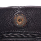 BALLY Bally dark brown antique gold metal fittings men's leather shoulder bag AB rank used Ginzo