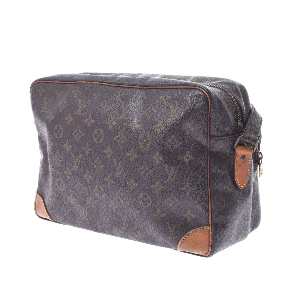 LOUIS VUITTON ルイヴィトン モノグラム ナイル GM 廃盤 ブラウン M45242 ユニセックス モノグラムキャンバス ショルダーバッグ  BCランク 中古 - 格安即決