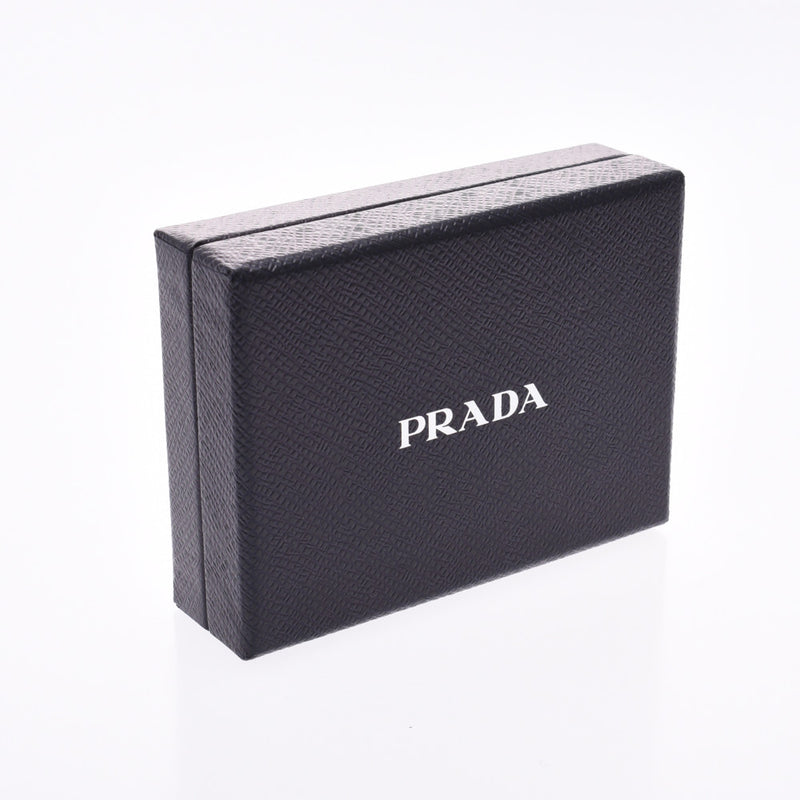 PRADA プラダ ピンクベージュ ゴールド金具 1M0208 ユニセックス サフィアーノ カードケース Bランク 中古 銀蔵